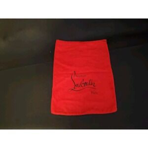 Christian Louboutin Dust Bag LARGE Storage Bag 15"x 11.5"  Authentic - Red